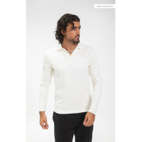 Banderas V-Neck Sweater - Wit